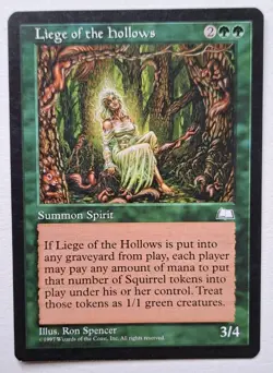 Liege of the Hollows Weatherlight Regular NM - Image 1