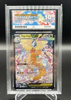 ACE 10 Mega Dragonite EX 290/217 Ascended Heroes Pokemon TCG - Image 1