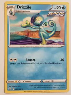 Pokemon Card TCG - Drizzile 042/198 Chilling Reign Online Deal - Image 1