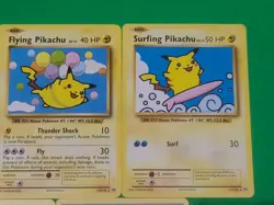 Pokemon XY Series Secret Cards Lot Of 5 Flying Pikachu, Surfing Pikachu++ NM-M - Image 4
