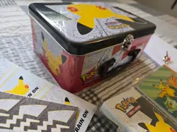 Pokemon 25th Anniversary Celebrations Lunch Box Tin & Accessories Only - Image 5