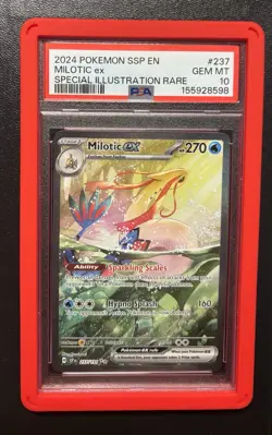 Milotic ex Pokemon Surging Sparks Special Illustration Rare 237/191 PSA 10 - Image 1