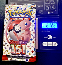 Pokemon 151 English Booster Pack SEALED - 21.22g - Image 1