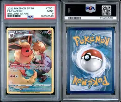 2022 Pokemon SWSH Brilliant Stars Flareon Trainer Gallery #TG01/TG30 PSA 9 - Image 5