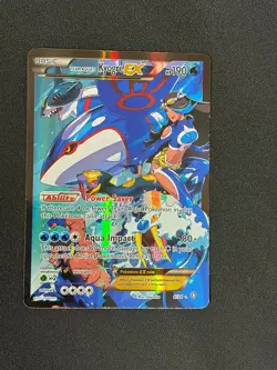 Team Aqua's Kyogre EX Double Crisis 6/34 Pokemon TCG Holo (Accepting Offers) - Image 1