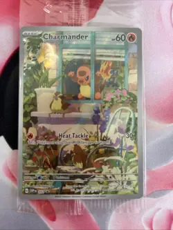 SEALED Charmander 044 SVP EN Pokemon Obsidian Flames ETB Promo Sealed - Image 1