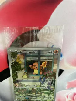 SEALED Charmander 044 SVP EN Pokemon Obsidian Flames ETB Promo Sealed - Image 5