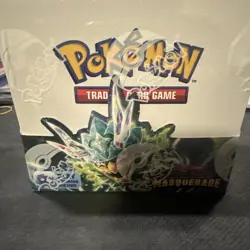 SV Twilight Masquerade SEALED Booster Box (36 Packs of AUTHENTIC Pokemon Cards) - Image 1