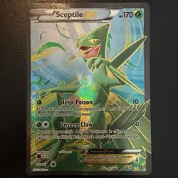 Pokemon Sceptile EX Full Art Holo Ultra Rare XY Ancient Origins 84/98 - Image 1