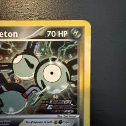 Pokemon Dark Magneton Reverse Holo EX Team Rocket Returns 39/109 English 2004 - Image 2