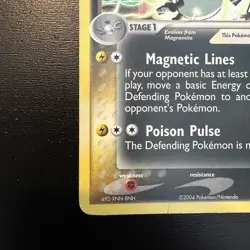Pokemon Dark Magneton Reverse Holo EX Team Rocket Returns 39/109 English 2004 - Image 4