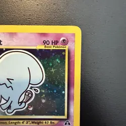 Pokemon Wobbuffet Neo Discovery 16/75 Holo Rare Unlimited English 2001 - Image 2