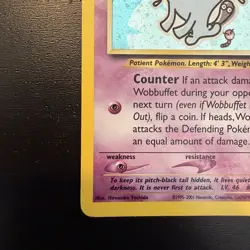 Pokemon Wobbuffet Neo Discovery 16/75 Holo Rare Unlimited English 2001 - Image 4
