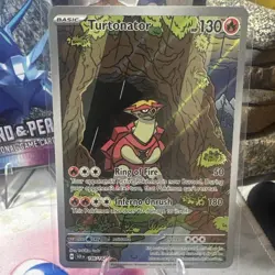 The Pokemon Company Turtonator 146/142 Sv07 Stellar Crown IR Holo Basic Eng 2024 - Image 1