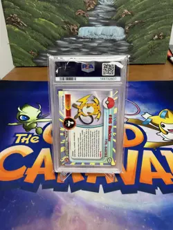 2000 TOPPS CHROME POKEMON T.V. #26 RAICHU PSA 10 - Image 2