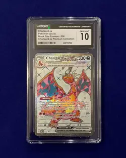 CGC 10 Charizard ex #56 Scarlet & Violet Promo 2023 Pokemon GEM MINT - Image 1