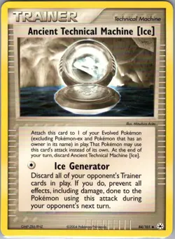 Ancient Technical Machine [Ice] 84/101 Non Holo Hidden Legends - Pokemon - NM - Image 1