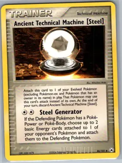 Ancient Technical Machine [Steel] 86/101 Non Holo Hidden Legends - Pokemon - NM - Image 1