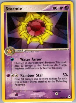 Starmie 49/101 Non Holo Hidden Legends - Pokemon Card - NM - Image 1