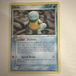 Ditto (Squirtle) 064/113 Delta Species Regular Common 60 HP ENG 2005 - Image 1