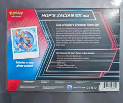 Free Shipping Brand New Pokemon TCG Hops's Zacian EX Box - Image 2