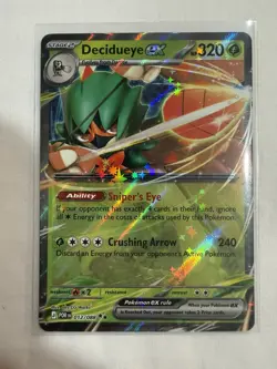 Decidueye ex 12/88 ME03: Perfect Order Pokemon TCG Double Rare NM - Image 1