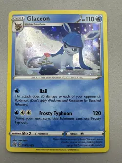 Pokemon TCG * Glaceon - SWSH192 * HOLO Black Star Promos * NM - Image 3