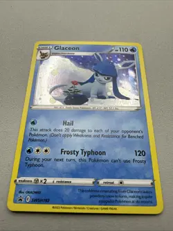 Pokemon TCG * Glaceon - SWSH192 * HOLO Black Star Promos * NM - Image 4