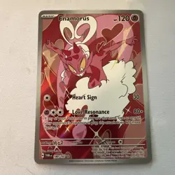 Enamorus 180/167 Twilight Masquerade Ultra Rare Full Art Pokemon - Image 1