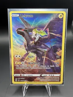 Pokemon TCG Zekrom TG05/TG30 Brilliant Stars Trainer Gallery UR Holo ENG - Image 1