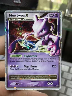 Mewtwo LV.X Dp28 Black Star Promo 2008 Holo Rare Pokemon Card TCG - Image 3