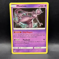 Pokemon TCG - Mewtwo 75/214 Cosmo Holo Costco Canada - Unbroken Bonds - Image 1
