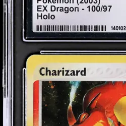 2003 Pokemon EX Dragon Charizard #100 CGC 9.5 Holo Mint+ - Image 4