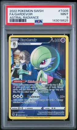 PSA 9 2022 Pokemon Sword & Shield Astral Radiance #TG05 Fa/Gardevoir MINT - Image 1