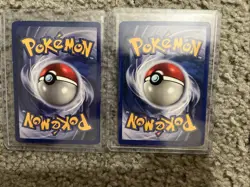 Pokemon TCG Base Set Lot Nidoking Holo 11/102 And Hitmonchan 7/102 LP/NM - Image 2