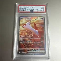 Pokemon Latias EX Sir & Latios Surging Sparks PSA 9 Sequential Set - Image 3