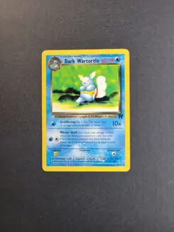 Dark Wartortle 46/82 Pokemon TCG Team Rocket Unlimited Regular Uncommon MP - Image 2