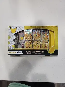 Pokemon Celebrations 25th Anniversary Pikachu V-union Premium Playmat Collection - Image 1