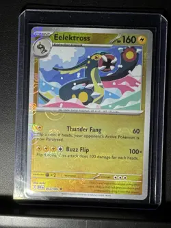 Pokemon TCG Elektross Master Ball Black Bolt 32/86 Mint Condition NM - Image 3