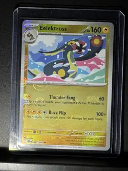 Pokemon TCG Elektross Master Ball Black Bolt 32/86 Mint Condition NM - Image 4