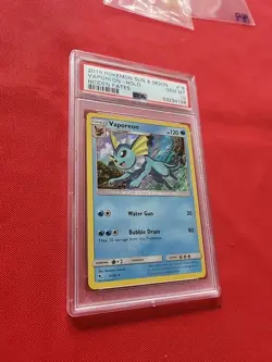 GEM MINT Pokemon: Vaporeon #18/68 Hidden Fates Holo Rare 2019 - PSA 10 - C49 - Image 5