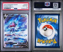 2023 Pokemon Sword and Shield Crown Zenith #GG38 FA/Suicune v PSA10 - Image 3