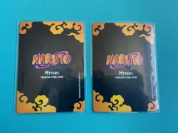 Sasuke Uchiha and Rock Lee 1st Edition Cards Naruto Mythos - Image 2