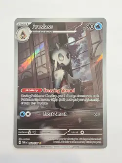 Froslass 174/167 Scarlet Violet Twilight Masquerade Illustration Rare Card - Image 1