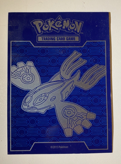 2015 XY Primal Clash Kyogre ETB Individual Card Sleeve Pokemon Original - Image 1
