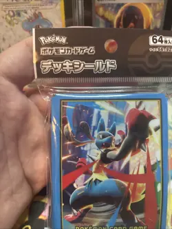 Pokemon Center Card Mega brave Mega Lucario sleeves 64 ct new sealed - Image 2