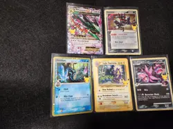 Pokemon Celebrations Rayquaza Greninja Mimikyu Toxtricity Hydreigon 5 Card Lot - Image 1