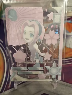 Naruto Kayou CCG - Sakura Haruno TGR-031 - Tier 3 Exclusive Trading Card - NM - Image 2