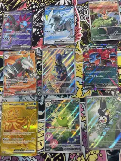 Lot Of 9 Pokemon Art Rares And Full Arts!!! From Different Sets!!! - Image 1