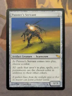 1x Painter's Servant - Shadowmoor Rare MTG LP - Image 1